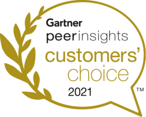 Gartner Peer Insights customers' choice badge 2021