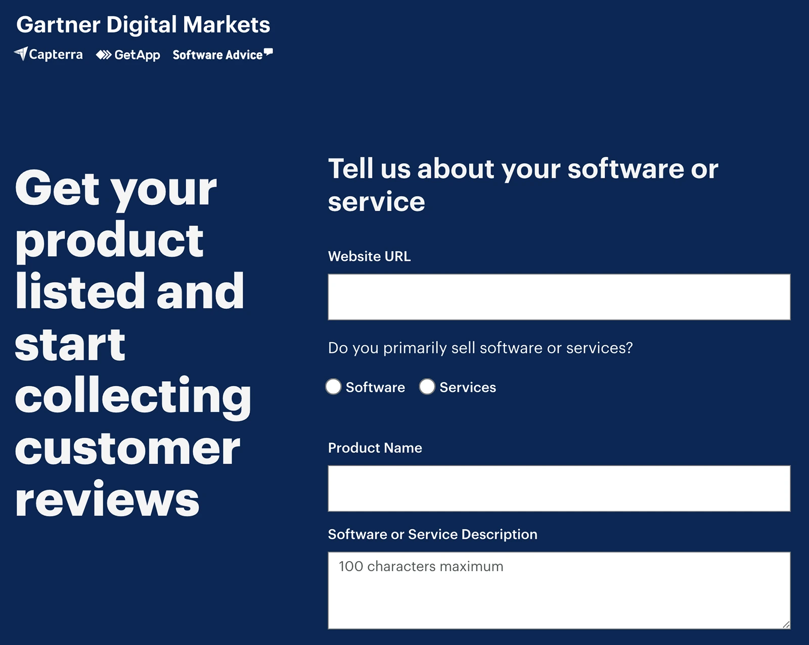 Gartner Digital Markets image