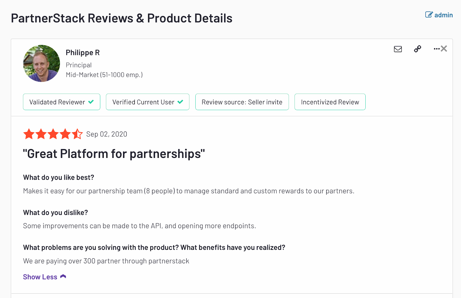 PartnerStack Reviews & Product Details