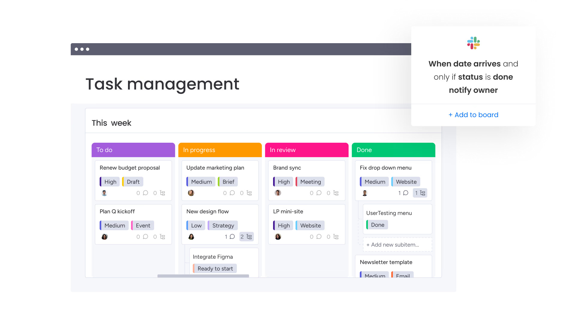 Increase you and your team's productivity with Monday.com, a tool to create projects and manage them in an online app