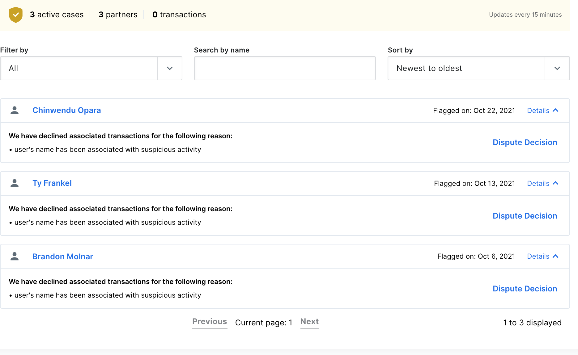 Fraud and security tools in PartnerStack, notifying vendors of flagged incidents and providing detailed fraud reports to ensure legitimate transactions and secure partner programs