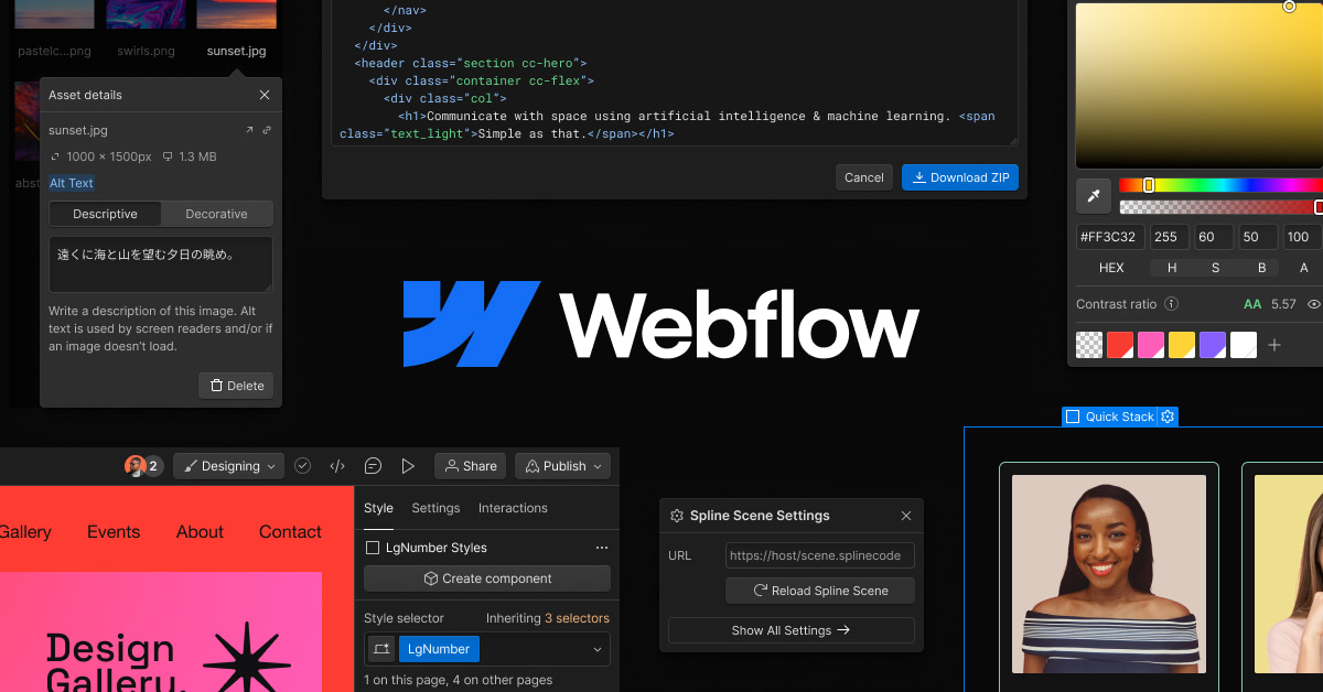 Webflow's content management system (CMS) powers thousands of websites and their content marketing